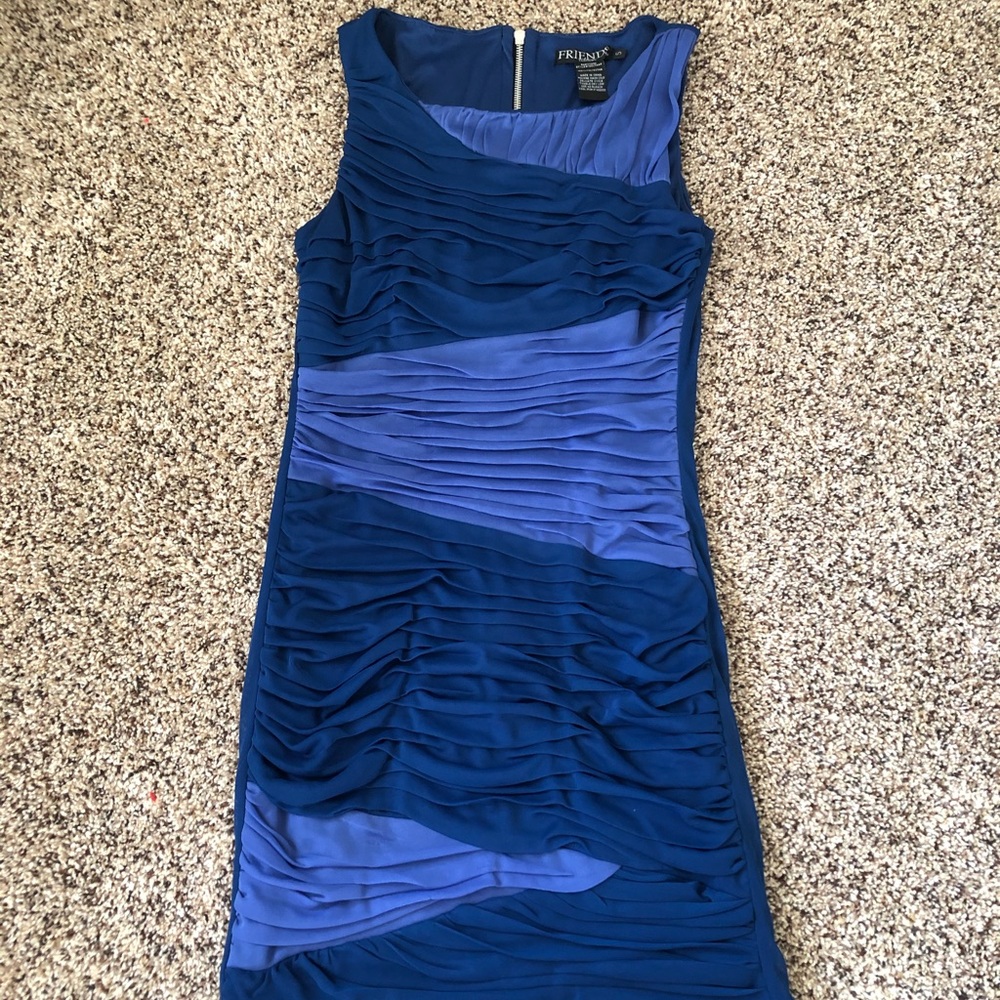 Blue Mini Dress